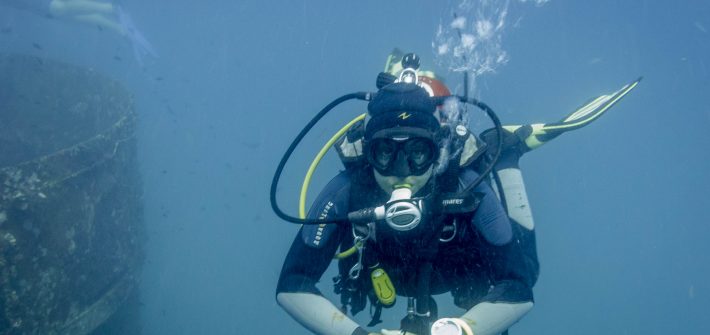 carlotta arona scuba diving