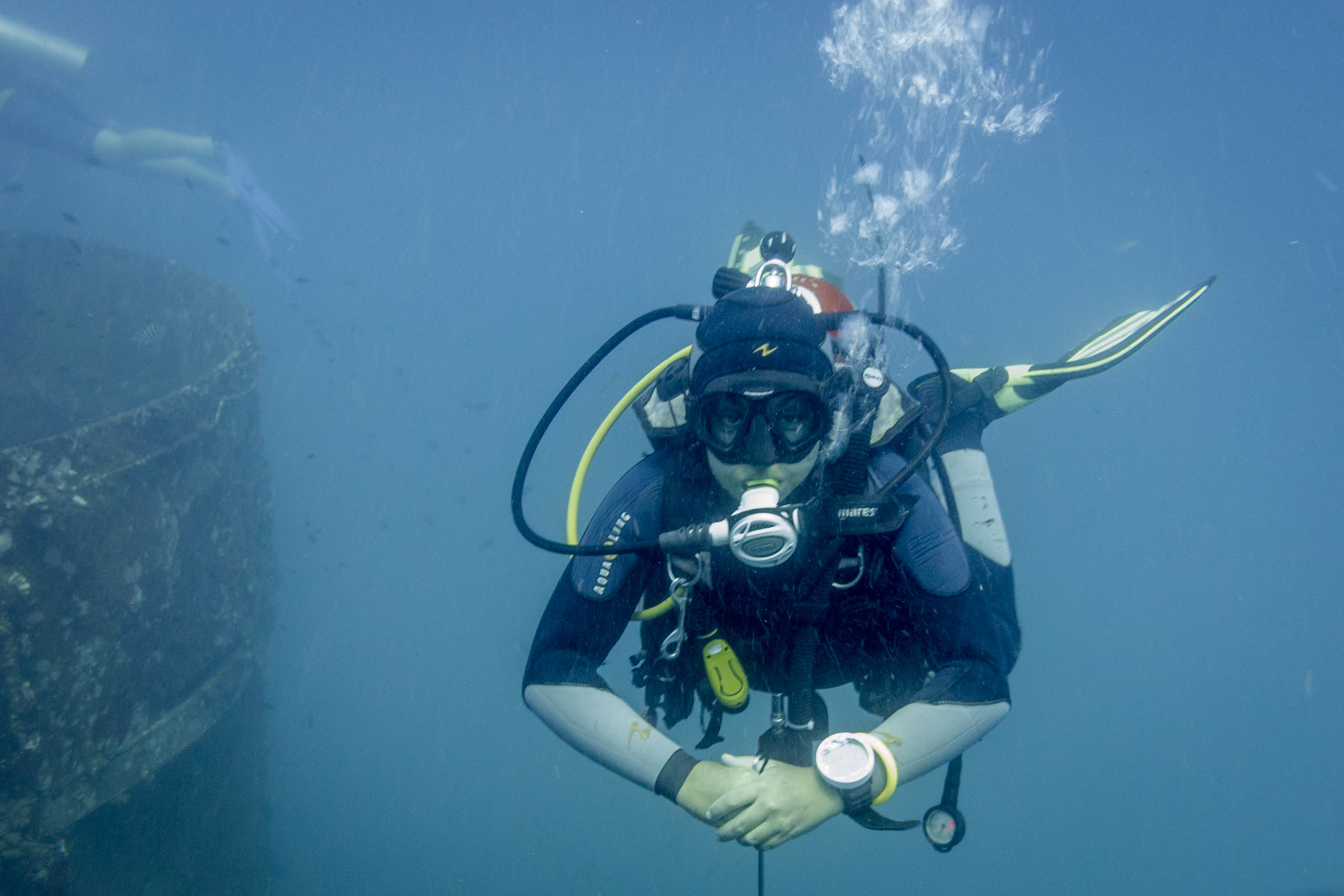carlotta arona scuba diving